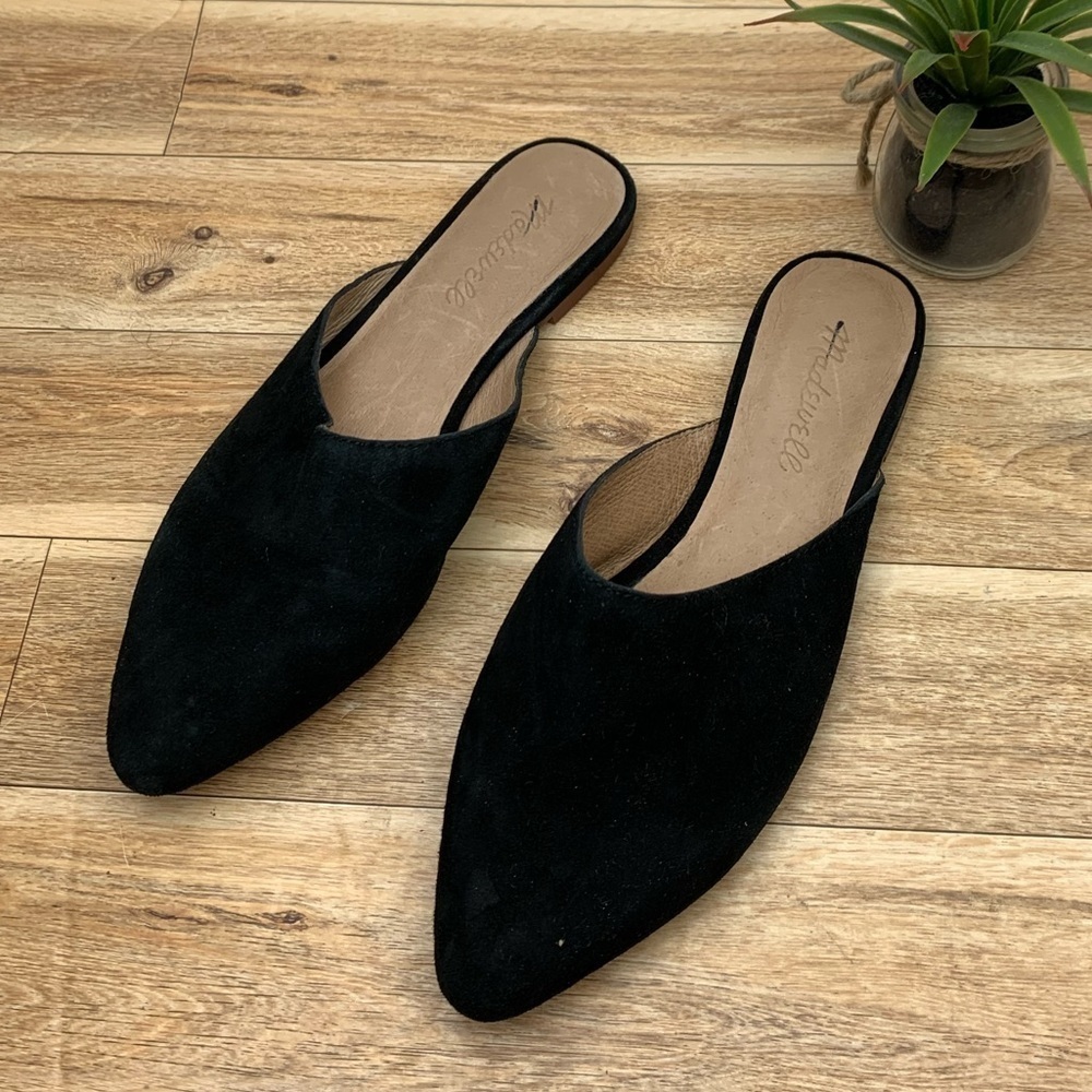 Madewell Remi Suede mule sz 5.5